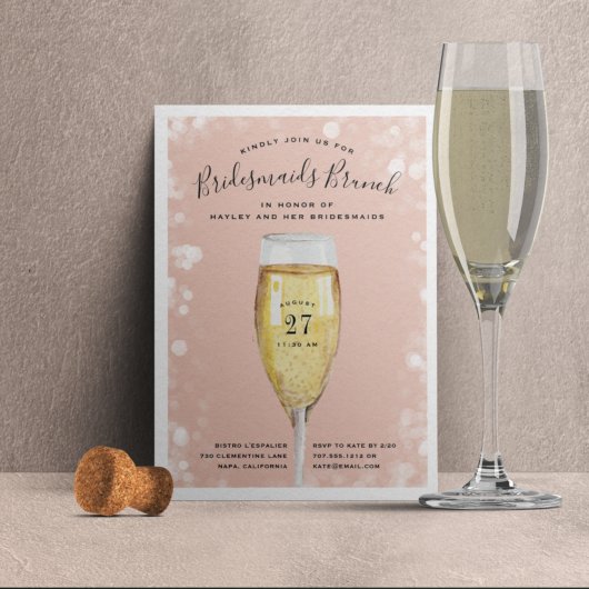 Fizzy Pop | Uitnodiging van Bridesmaids Brunch