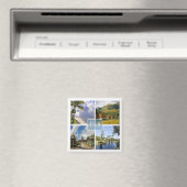 FJ003 FIJI, Mosaic, Oceania, Fridge Magneet (Insitu (Vaatwasser))