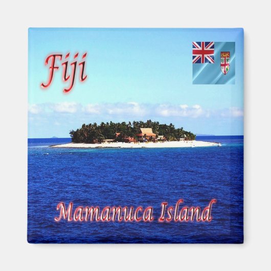 FJ011 FIJI, MAMANUCA ISLAND, Oceanië, Fridge Magneet (Voorkant)