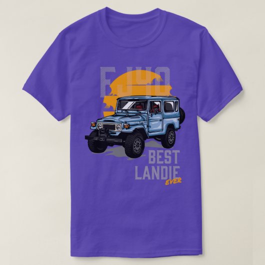 FJ40 De beste landie ooit T-shirt (Design voorkant)