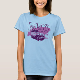 FJ40 Landcruiser Shirt Damesgrafisch Shirt