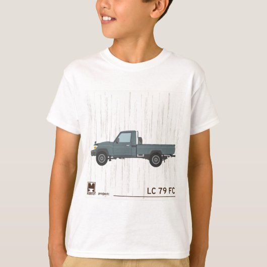 FJ79 Single Cab T-shirt (Voorkant)