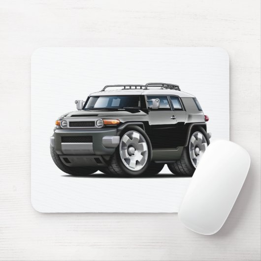 Fj Cruiser Black Car Muismat (Met muis)
