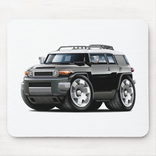 Fj Cruiser Black Car Muismat (Voorkant)