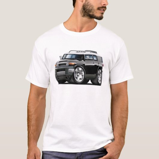 Fj Cruiser Black Car T-shirt (Voorkant)