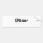 FJ Cruiser Bumpersticker (Voorkant)