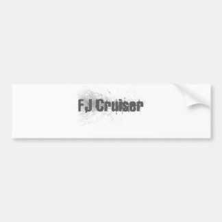FJ Cruiser Bumpersticker
