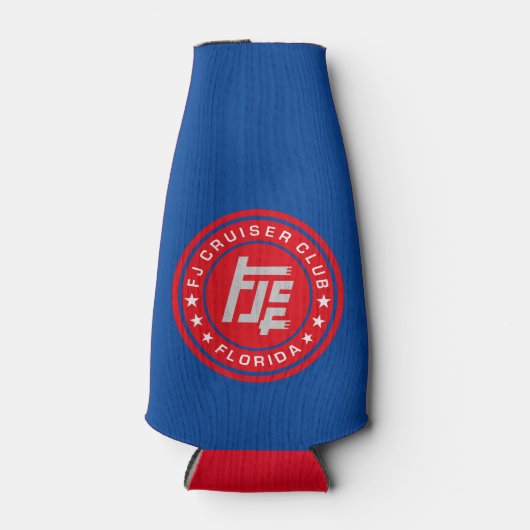 FJ Cruiser Club - 12oz Koelbox zwart - Voodoo Flesjeskoeler (Voorkant)