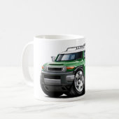 Fj Cruiser Green Car Koffiemok (Voorkant links)