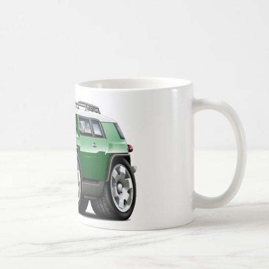 Fj Cruiser Green Car Koffiemok (Rechts)