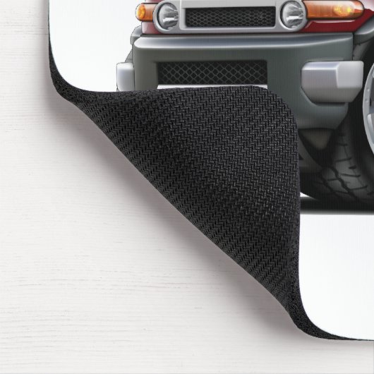 Fj Cruiser Maroon Car Muismat (Hoek)