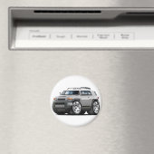 Fj Cruiser Silver Car Magneet (Insitu (Vaatwasser))