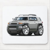 Fj Cruiser Silver Car Muismat (Voorkant)