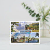 FJ Fiji - Briefkaart (Staand voorkant)