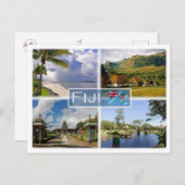 FJ Fiji - Briefkaart (Voorkant / Achterkant)