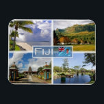 FJ Fiji - Denarau Island - Nava - Magneet<br><div class="desc">Hier vind je het souvenir van je vakantie. Deze categorie bevat patchmagneten van vele plaatsen. Dit afbeelding bevat een afbeelding van de volgende plaatsen: Oceanië - Fiji - Denarau Island - Nava - Sri Siva Subramaniya - Nadi - Suva. Druk vrienden en familie met unieke souvenirs uit de grote reis!...</div>