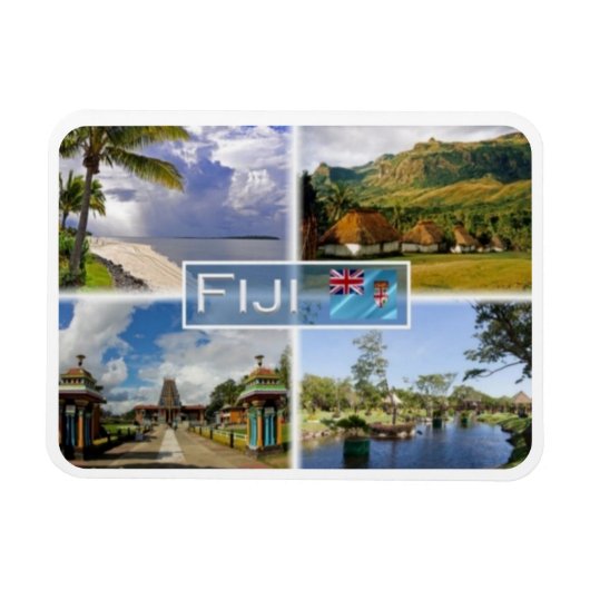 FJ Fiji - Denarau Island - Nava - Magneet (Horizontaal)