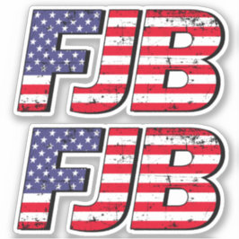 FJB F Biden Grappige anti Biden pro Trump 2024 Sticker