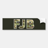 FJB F#ck Joe Biden Bumpersticker (Voorkant)