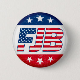 FJB F joe Biden Pro Trump 2024 verkiezing Ronde Button 5,7 Cm