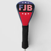 FJB grappige anti Biden Pro troef 2024 Golfheadcover (Voorkant)