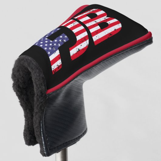 FJB grappige anti joe Biden pro troef 2024 Golfheadcover (3/4 voorkant)