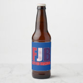 FJB Laten we Brandon gaan Bier Etiket (Voorkant)