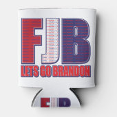 FJB—Lets-Go-Brandon Blikjeskoeler (Voorkant)