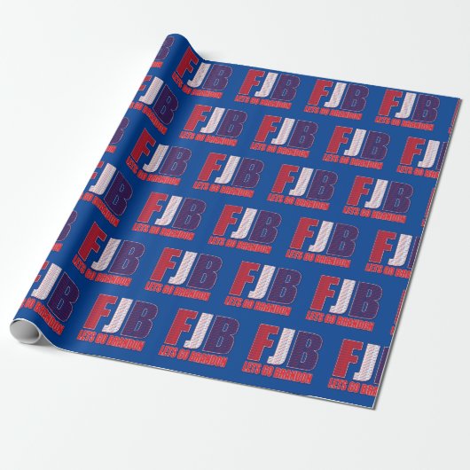 FJB - Lets Go Brandon Cadeaupapier (Uitgerold)