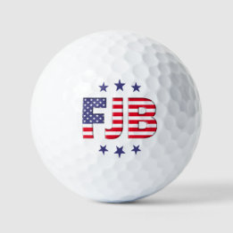 FJB Lets Go Brandon grappige anti joe Biden Golfballen