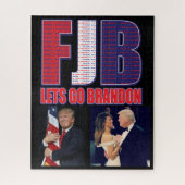 FJB - Lets Go Brandon Legpuzzel (Verticaal)