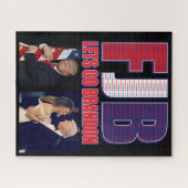 FJB - Lets Go Brandon Legpuzzel (Horizontaal)