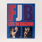 FJB - Lets Go Brandon Legpuzzel (Verticaal)