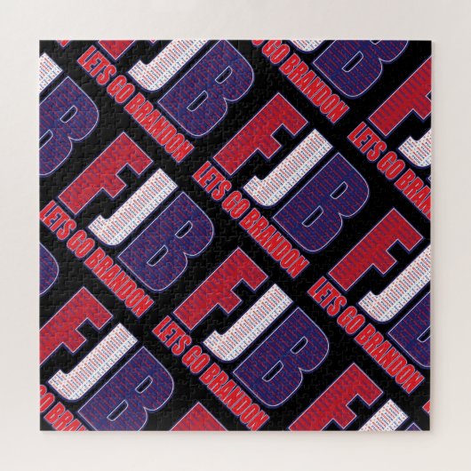 FJB Lets Go Brandon Legpuzzel (Horizontaal)