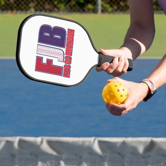 FJB Lets Go Brandon Pickleball Paddle (Insitu)