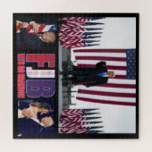 FJB - Lets Go Brandon - President Trump Legpuzzel (Horizontaal)
