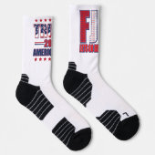 FJB Lets Go Brandon Sokken (Rechts)