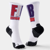 FJB Lets Go Brandon Sokken (Gebogen)