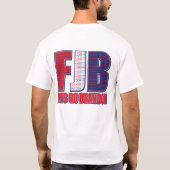 FJB - Lets Go Brandon T-shirt (Achterkant)