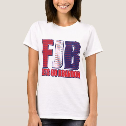 FJB Let's Go Brandon T-shirt (Voorkant)