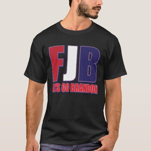 FJB - Lets Go Brandon T-shirt (Voorkant)