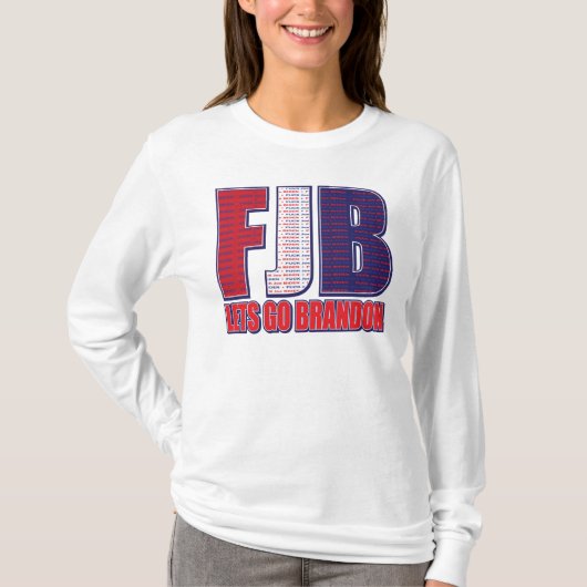 FJB - Lets Go Brandon T-shirt (Voorkant)