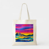 Fjellandskap 10 tote bag (Achterkant)