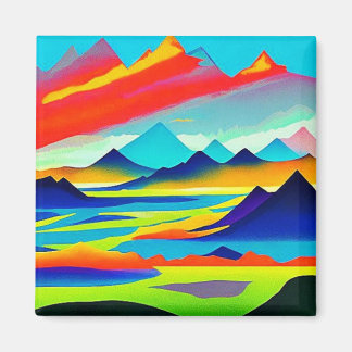 Fjellandskap 6 magneet