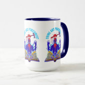 Fjodor Dostojevski, citaat misdaad en straf Mok (Voorkant rechts)