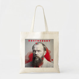 Fjodor Dostojevski - citaat over dom Tote Bag