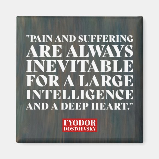 Fjodor Dostojevski citeert Russische schrijvers Magneet (Voorkant)