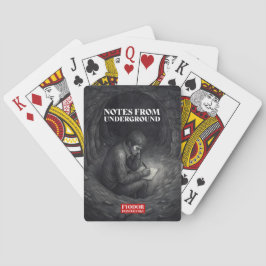 Fjodor Dostojevski citeert Russische schrijvers Pokerkaarten