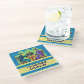 Fjodor Dostojevski, de gebroeders Karamazov citere Glazen Onderzetter (Schuin)