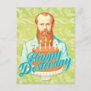 Fjodor Dostojevski - Gefeliciteerd Feestdagenkaart